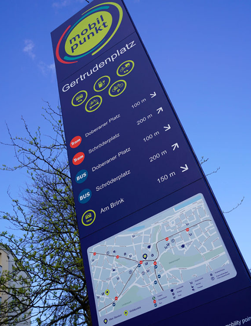 Mobilpunkte in Rostock